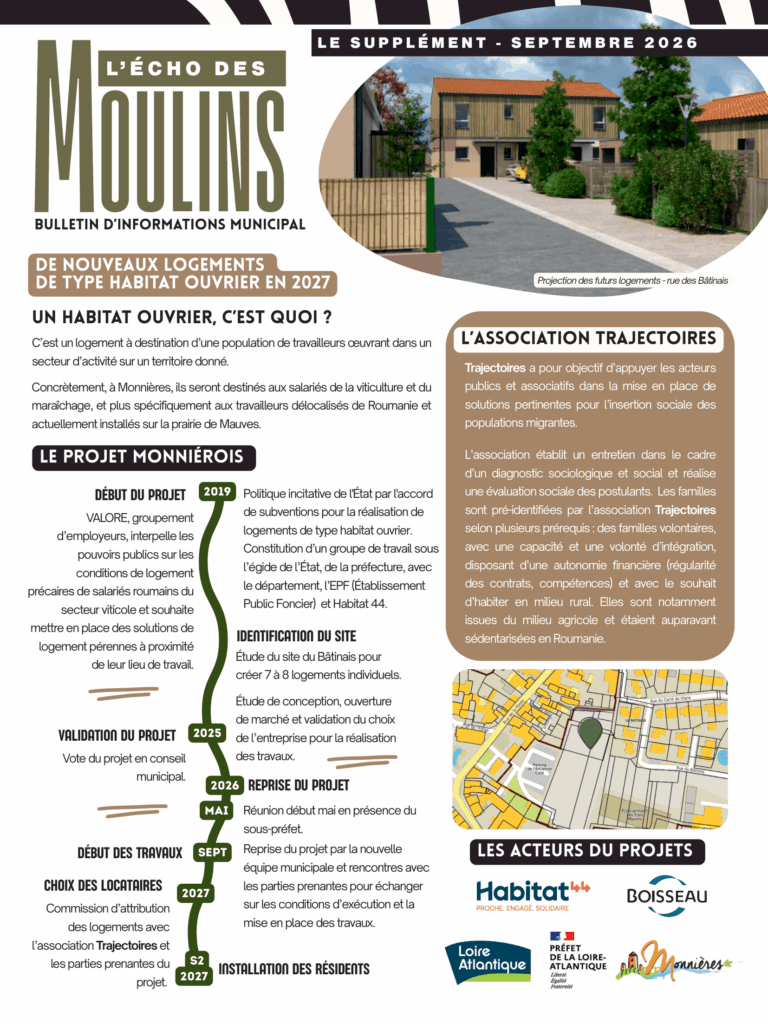 Supplément Echo des Moulins – Septembre 2026